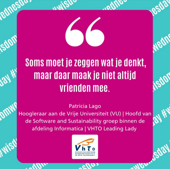 #wisdomwednesday Patricia Lago